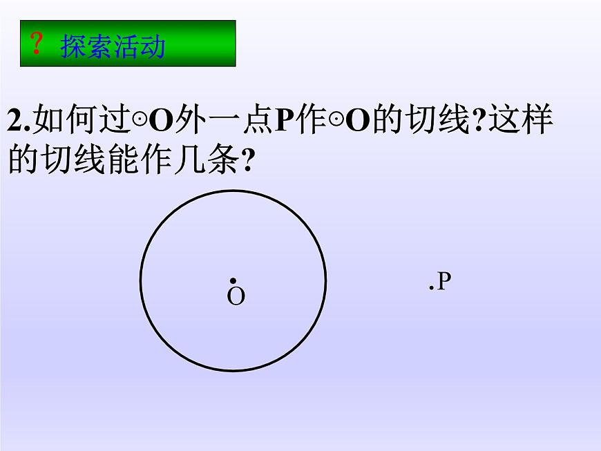 蘇科版九年級(jí)數(shù)學(xué)上冊(cè) 2.5 直線與圓的位置關(guān)系_(課件)第3頁
