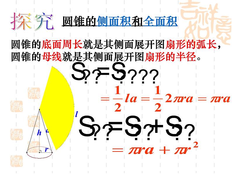 苏科版九年级数学上册 2.8 圆锥的侧面积_(课件)第8页