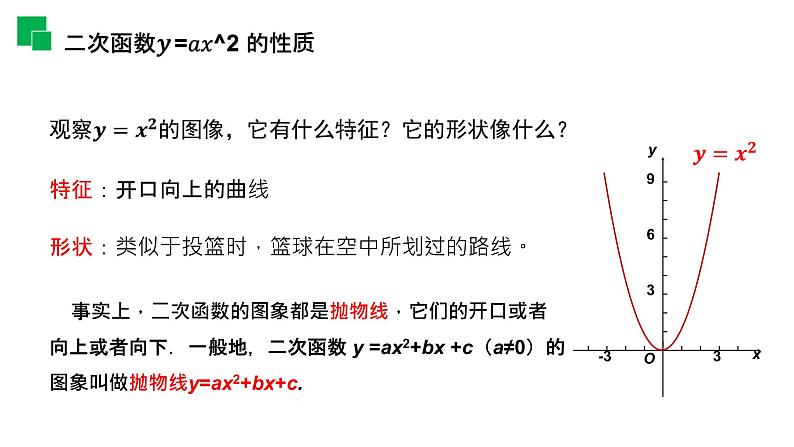 《二次函数的图像和性质》九年级初三数学上册PPT课件(第22.1.2 课时)第6页
