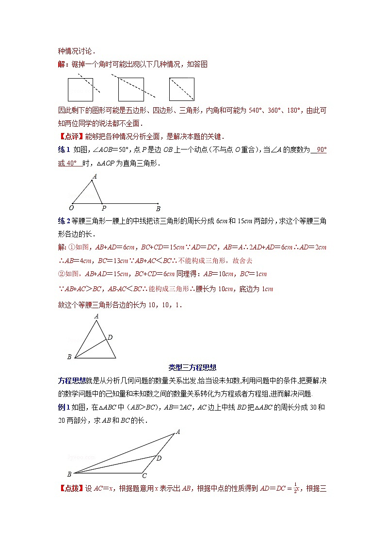 专题05 三角形有关的数学方法(解析版)第3页