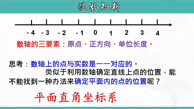 人教版数学七年级下册 第七章 第一节 平面直角坐标系 第2课时 课件第5页