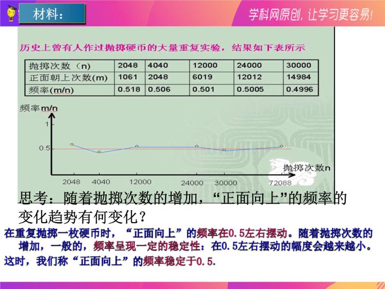 用频率估计概率PPT课件免费下载06