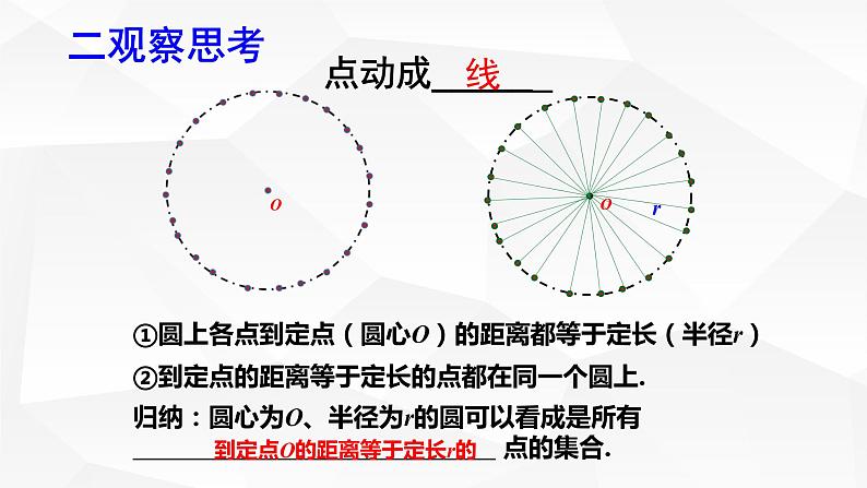 人教版九年级数学上册 24.1.1圆的概念(第一节课)(14张PPT)课件PPT第5页