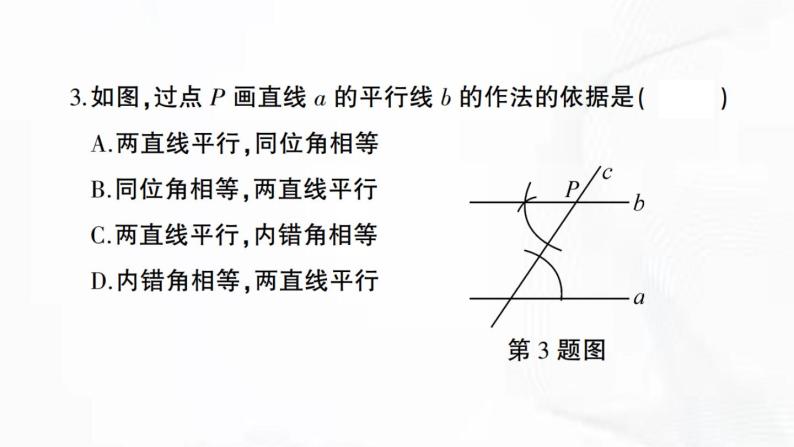 北师版数学七年级下册 第二章 章节检测 课件04