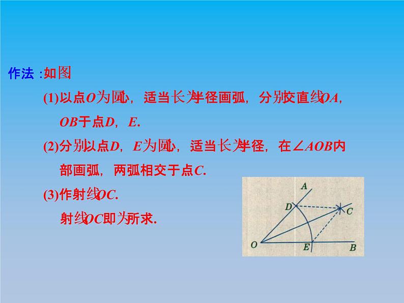 冀教版八年级数学上册16.3角的平分线1角平分线的性质 课件第6页