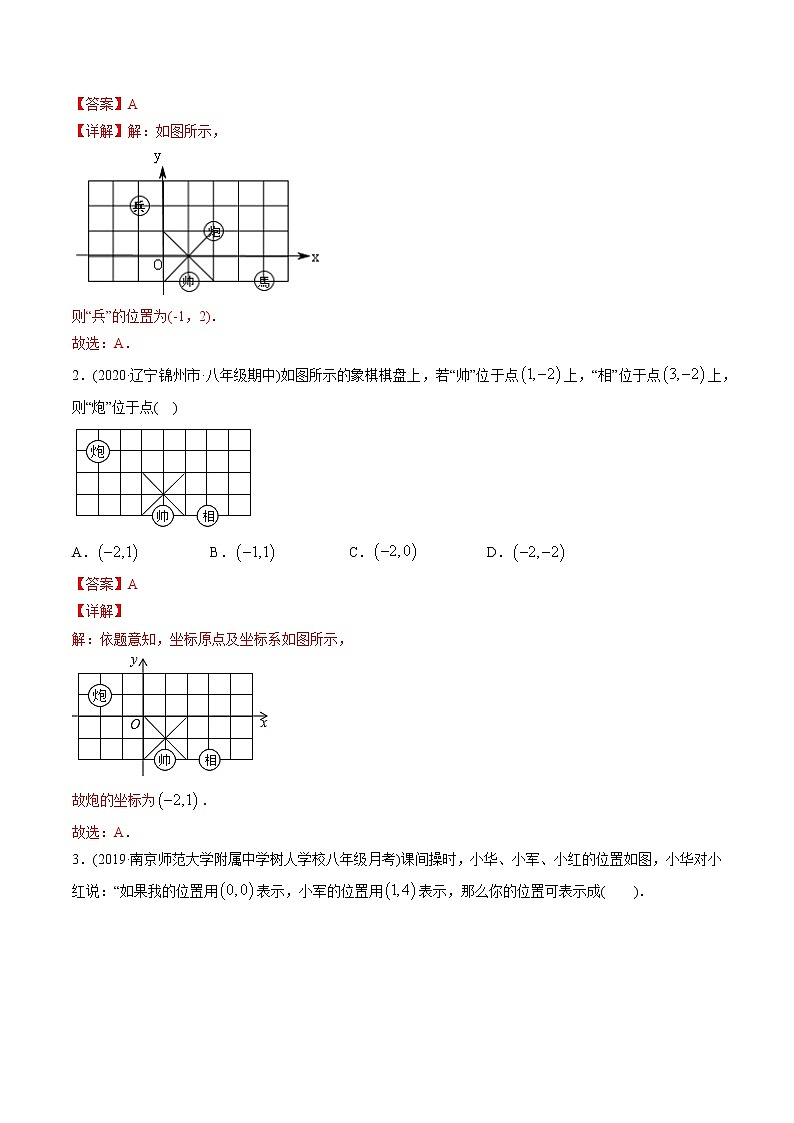 专题7.2坐标方法的简单应用(讲练)-2021年初中数学七年级下册同步讲练(教师版含解析)第3页