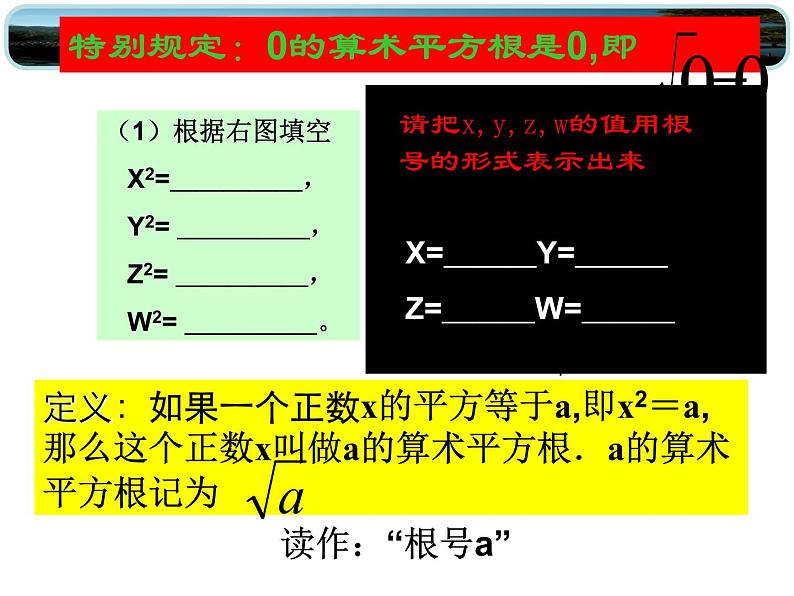 2021-2022学年度北师版八年级数学上册课件2.2 平方根(第1课时)2第2页