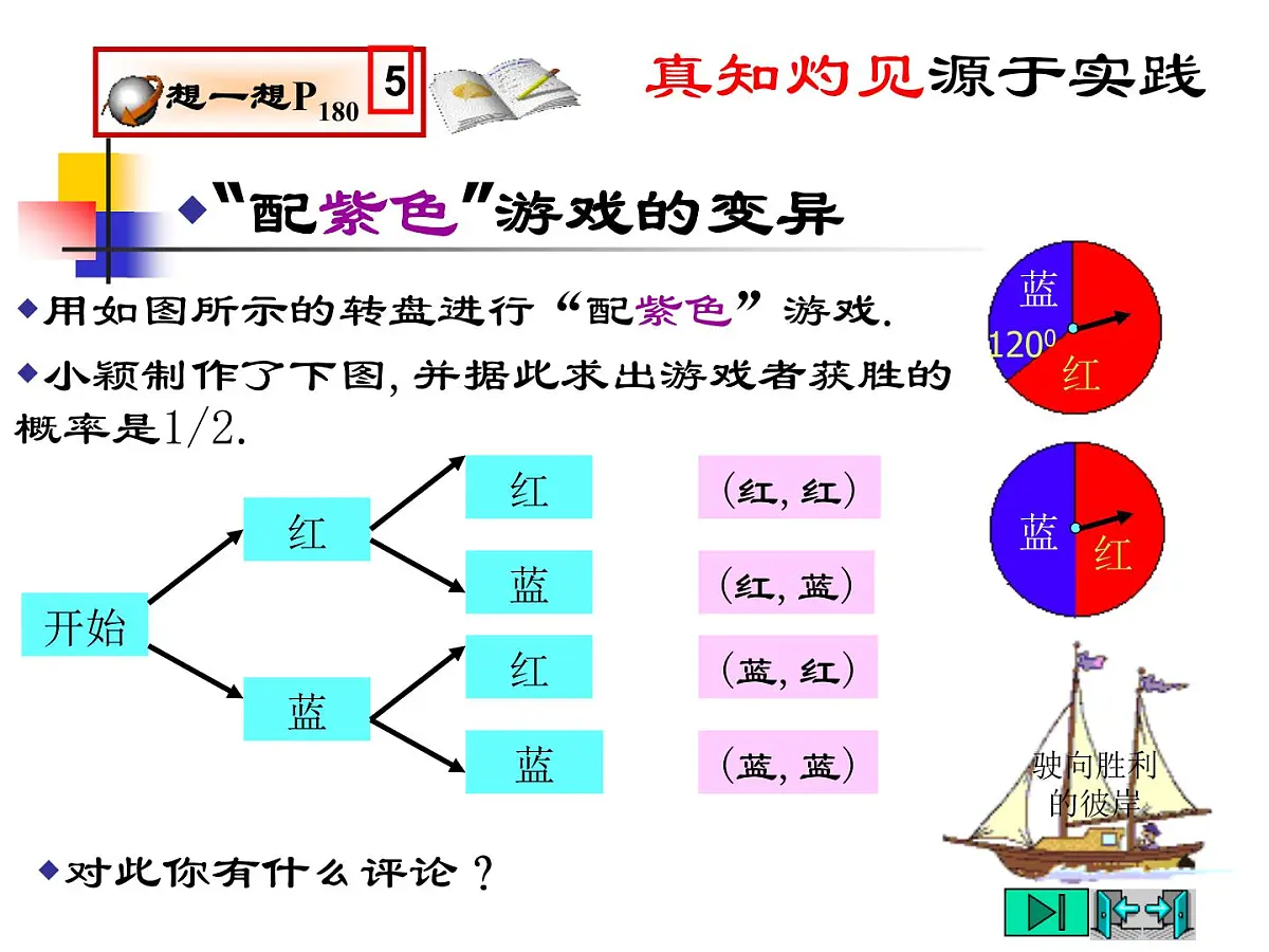 2021-2022学年度北师版九年级数学上册课件 3.1用树状图或表格求概率(第1课时)第6页