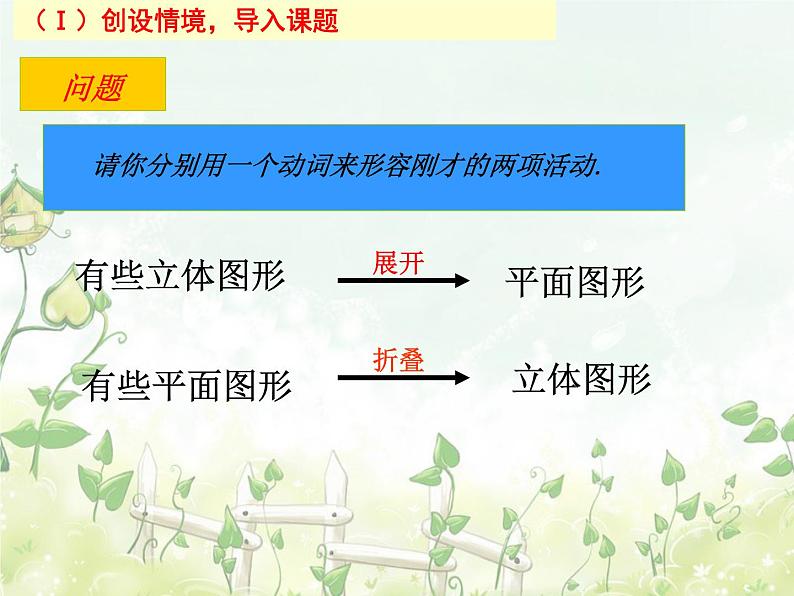 2021-2022学年度北师大版七年级数学上册课件 1.2 展开与折叠(1) 1第4页