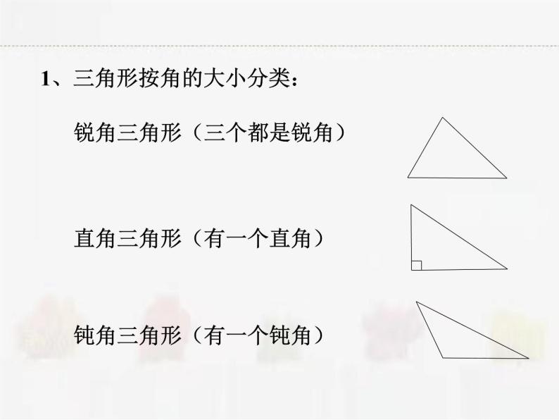 苏科版数学七年级下册 7.4认识三角形【课件+教案】07