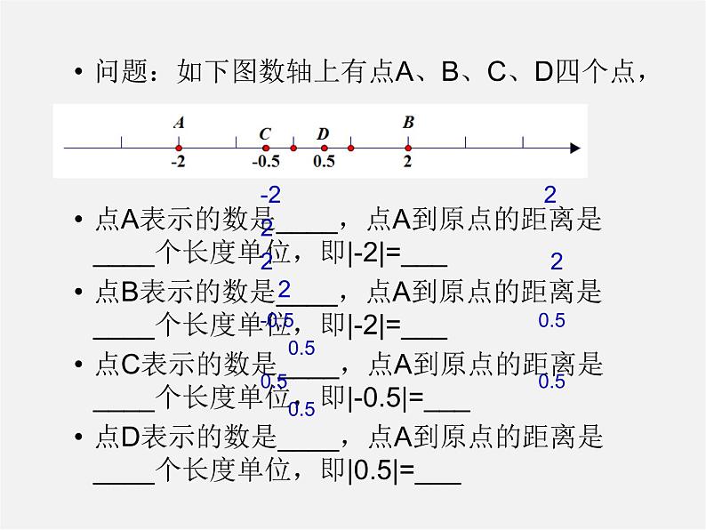 七年级数学上册 1.2.4 绝对值课件1第5页
