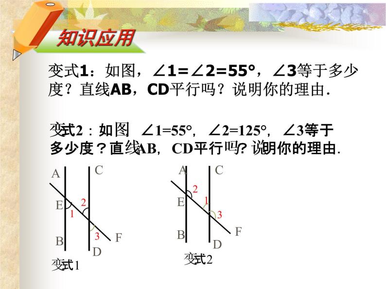 5.2.2平行线的判定 课件  2020—2021学年人教版数学七年级下册08