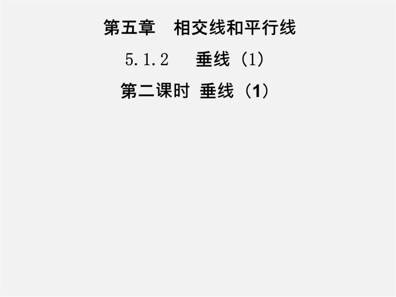 第3套人教初中数学七下  5.1.2 垂线课件101