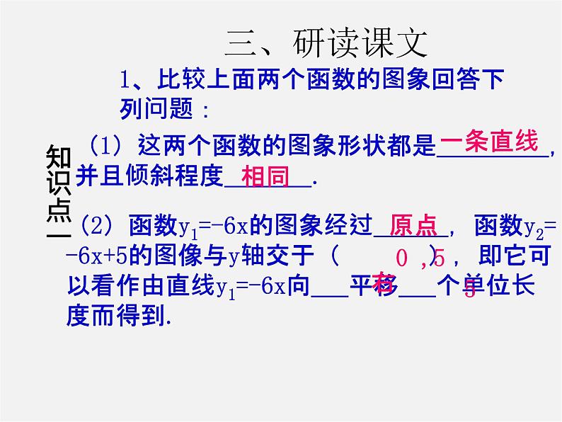 第3套人教初中数学八下 19.2.2 一次函数课件206