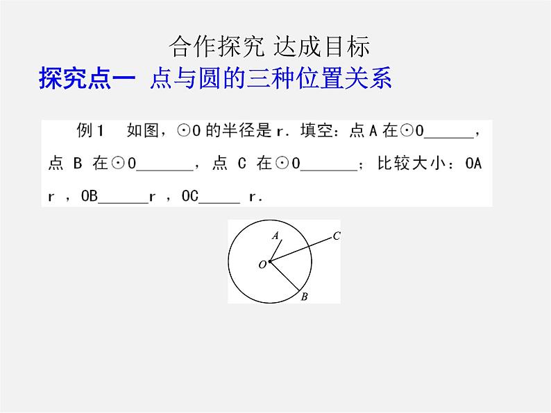 第6套人教初中数学九上 24.2.1 点和圆的位置关系课件第4页
