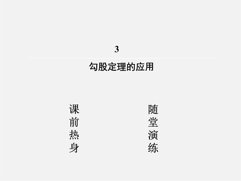 北师大初中数学八上《1.3勾股定理的应用》PPT课件 (2)02