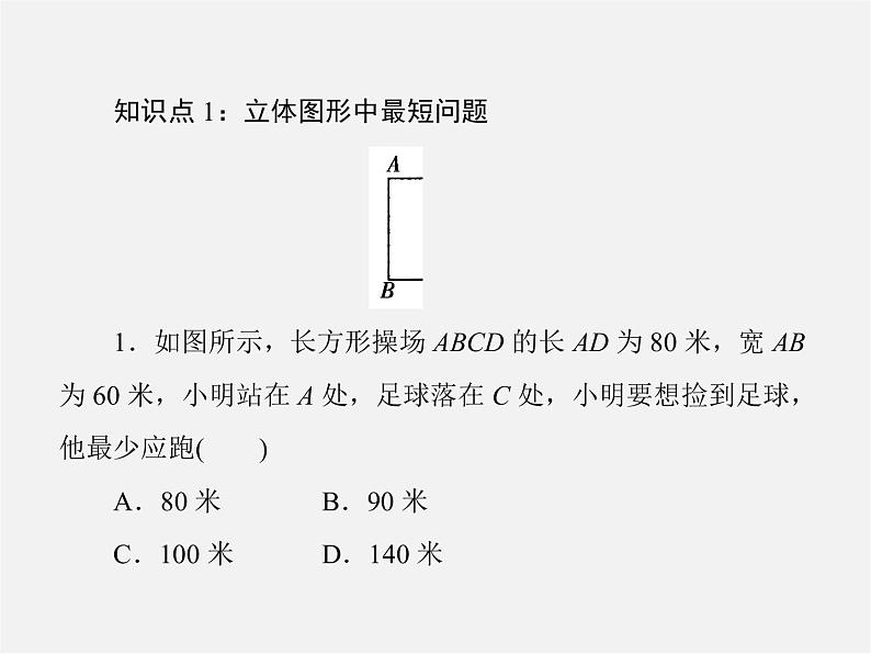 北师大初中数学八上《1.3勾股定理的应用》PPT课件 (2)06