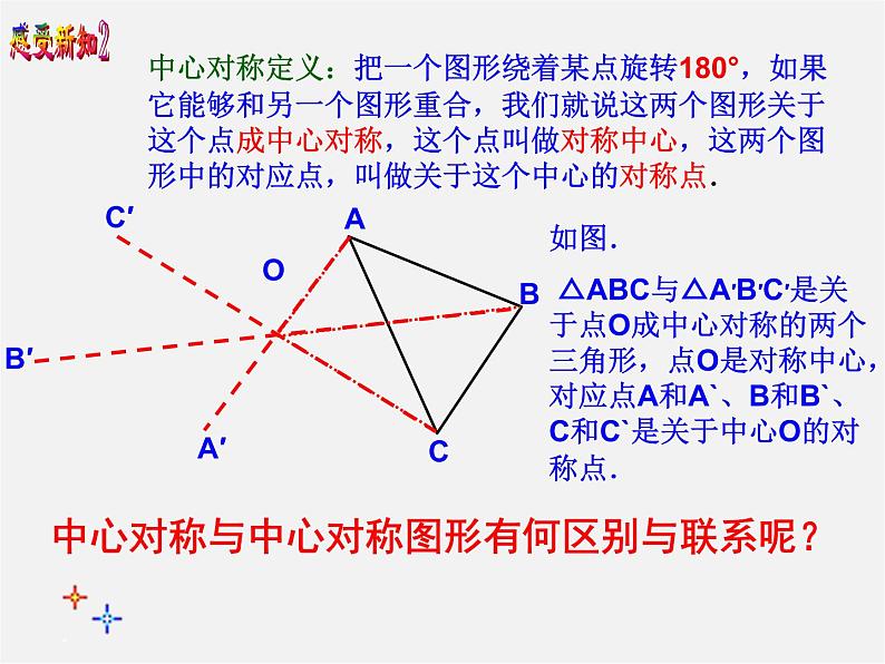 北师大初中数学八下《3.3.中心对称》PPT课件 (1)第6页
