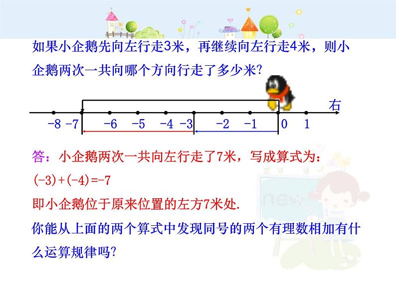 初中数学教学课件:1.3.1 有理数的加法 第1课时(人教版七年级上)04