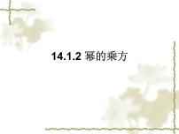 初中数学14.1.2 幂的乘方教课ppt课件