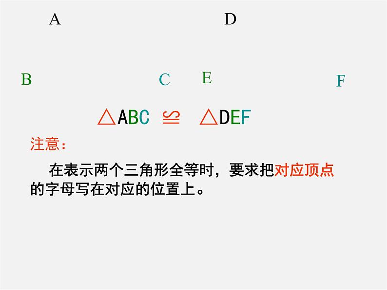 苏科初中数学八上《1.2 全等三角形》PPT课件 (2)第6页