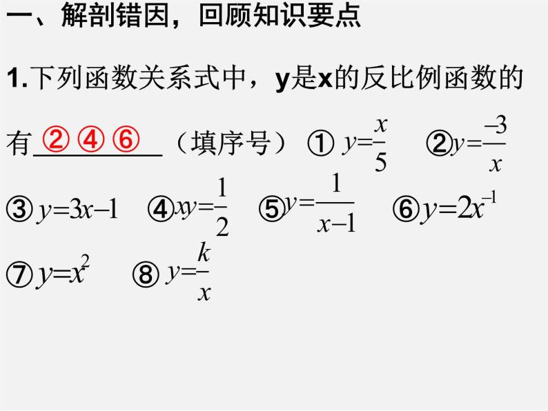 苏科初中数学八下《11.0第11章 反比例函数》PPT课件 (3)01