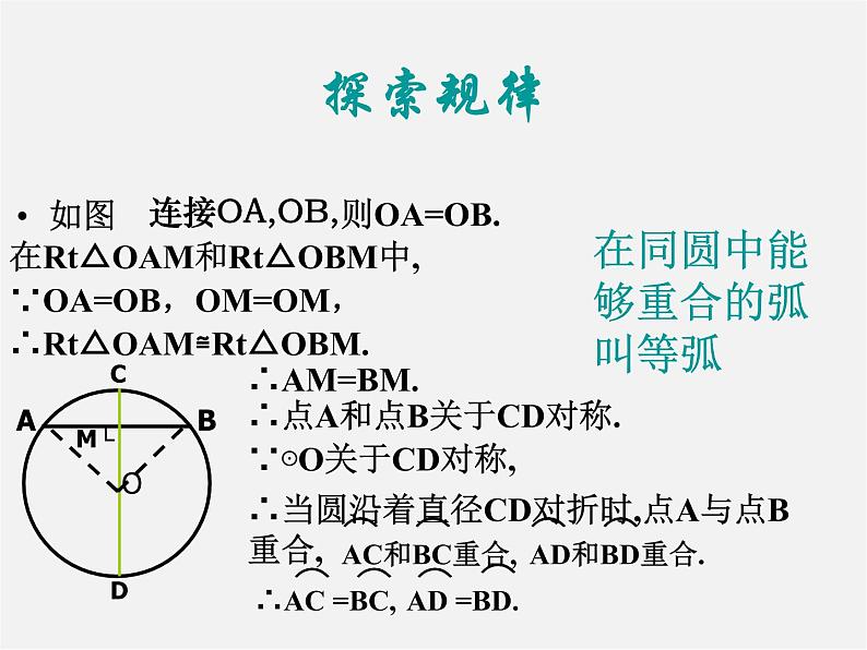 苏科初中数学九上《2.2 圆的对称性》PPT课件 (3)07