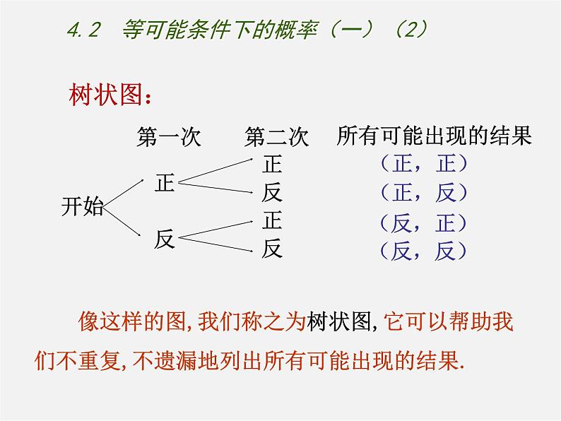 苏科初中数学九上《4.2 等可能条件下的概率(一)》PPT课件 (3)第5页