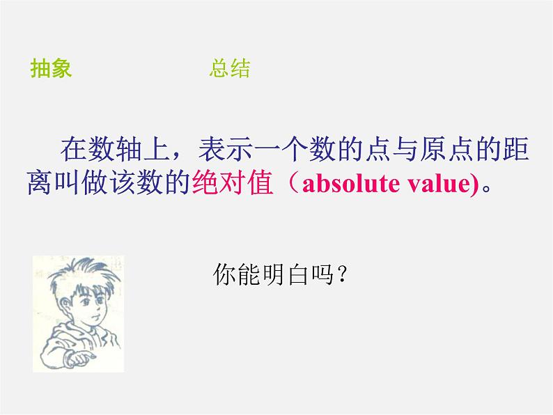 湘教初中数学七上《1.2.3绝对值》PPT课件 (2)第5页