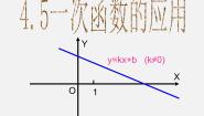 2021学年4.5 一次函数的应用示范课ppt课件