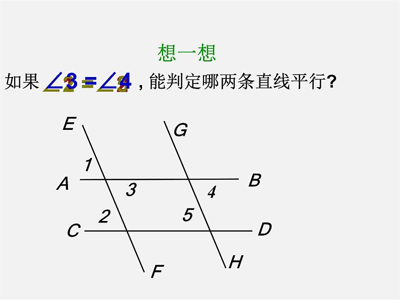 沪科初中数学七下《10.2平行线的判定》PPT课件 (2)第7页