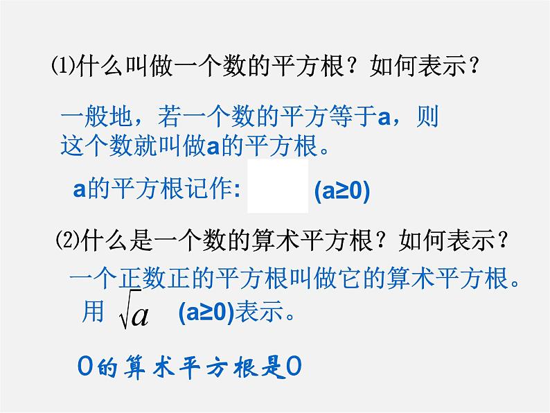 沪科初中数学八下《16.1二次根式》PPT课件 (1)第2页