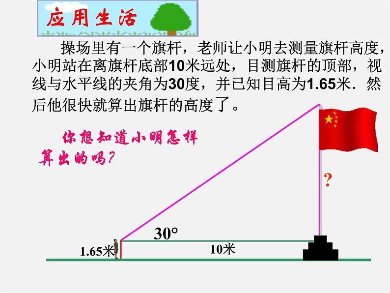 沪科初中数学九上《23.1 锐角的三角函数》PPT课件 (2)第4页