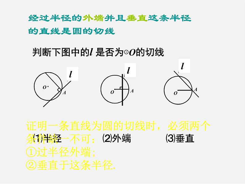 沪科初中数学九下《24.4 直线与圆的位置关系》PPT课件 (2)第6页