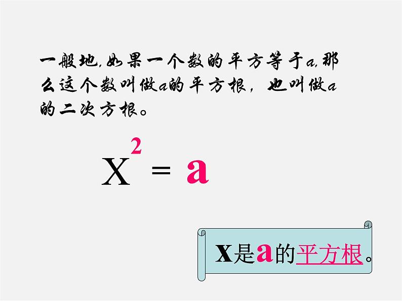 冀教初中数学八上《14.1平方根》PPT课件 (1)第5页