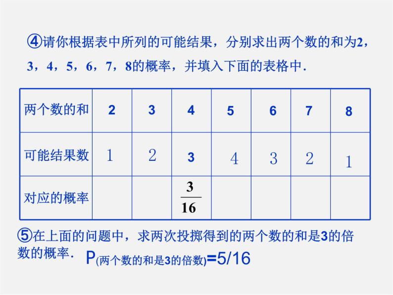 冀教初中数学九下《31.4 用列举法求简单事件的概率 》PPT课件 (1)08