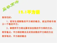 北京课改初中数学八上《11.1平方根》PPT课件 (1)