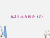 初中数学华师大版七年级下册6.3 实践与探索教学ppt课件