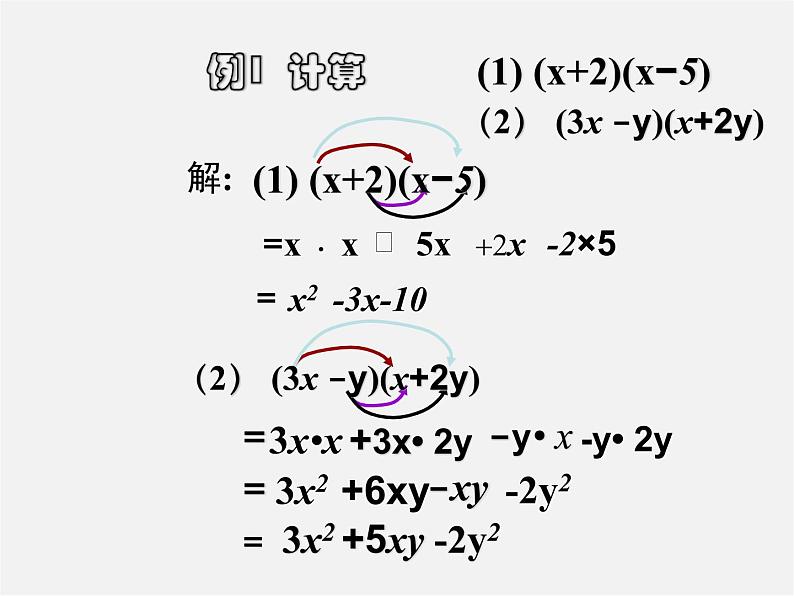 青岛初中数学七下《11.4多项式乘多项式》PPT课件 (2)08