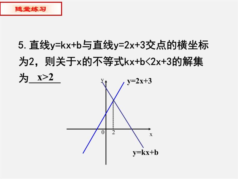 青岛初中数学八下《10.5一次函数与一元一次不等式》PPT课件 (4)06