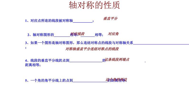 人教版数学八年级上册 第13章数学:轴对称总复习(共46张PPT) 课件第7页