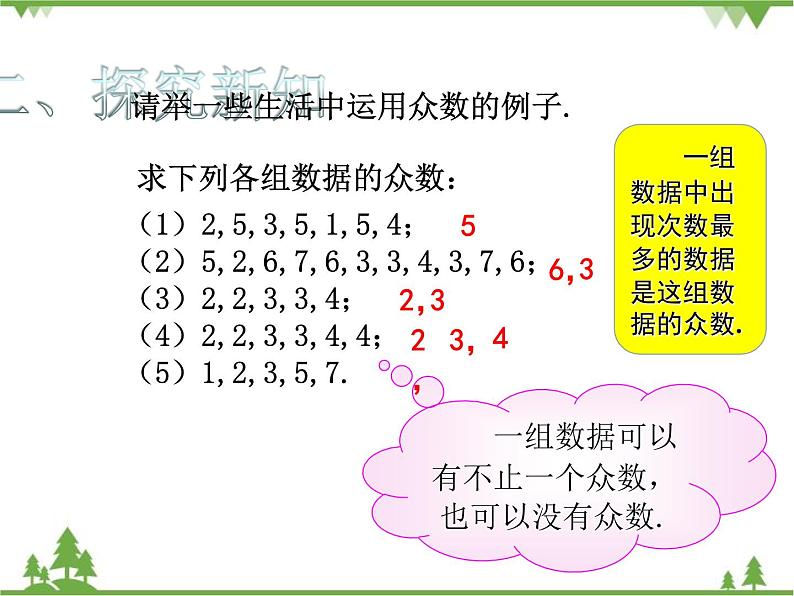 人教版数学八年级下册 20.1.2 中位数和众数(第2课时) 课件第3页