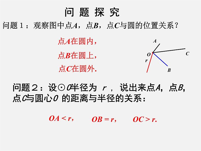 第11套人教初中数学九上 24.2.1 点与圆的位置关系课件103