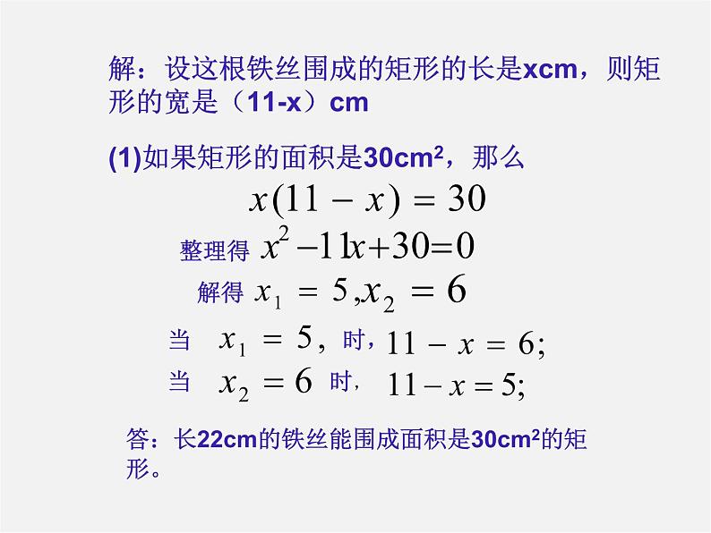 第6套人教初中数学九上 用一元二次方程解决问题课件3第5页