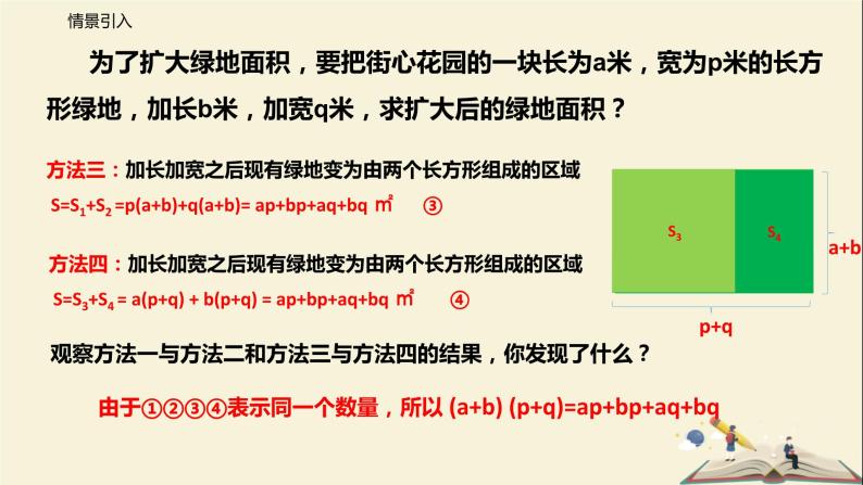 9.3 多项式乘多项式（课件）-2021-2022学年七年级数学下册同步教学课件（苏科版）07