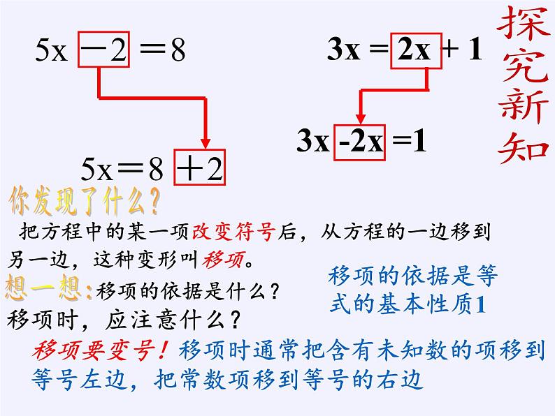沪科版数学七年级上册 3.1 一元一次方程及其解法(4) 课件第5页