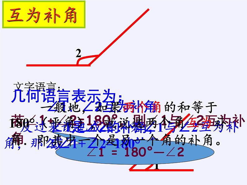 沪科版数学七年级上册 4.5 角的比较与补(余)角(9) 课件05