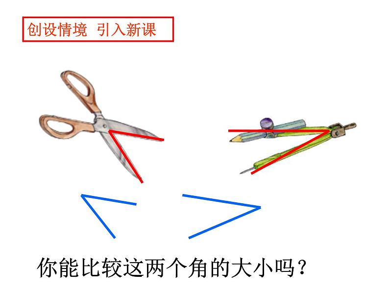 沪科版数学七年级上册 4.5 角的比较与补(余)角 课件第2页