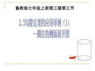 鲁教版（五四制）数学七年级上册 3.3 勾股定理的应用举例（1）（课件）