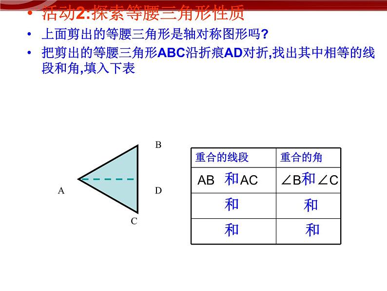 13.3.1等腰三角形的性质 课件第7页